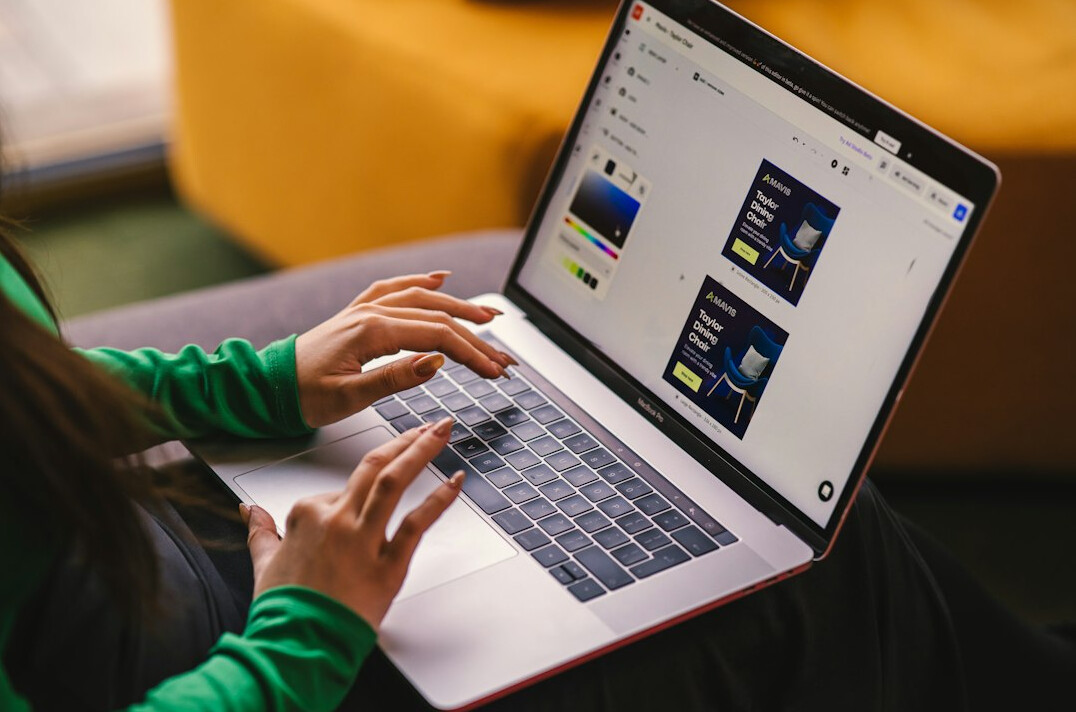 young person learning programming on laptop