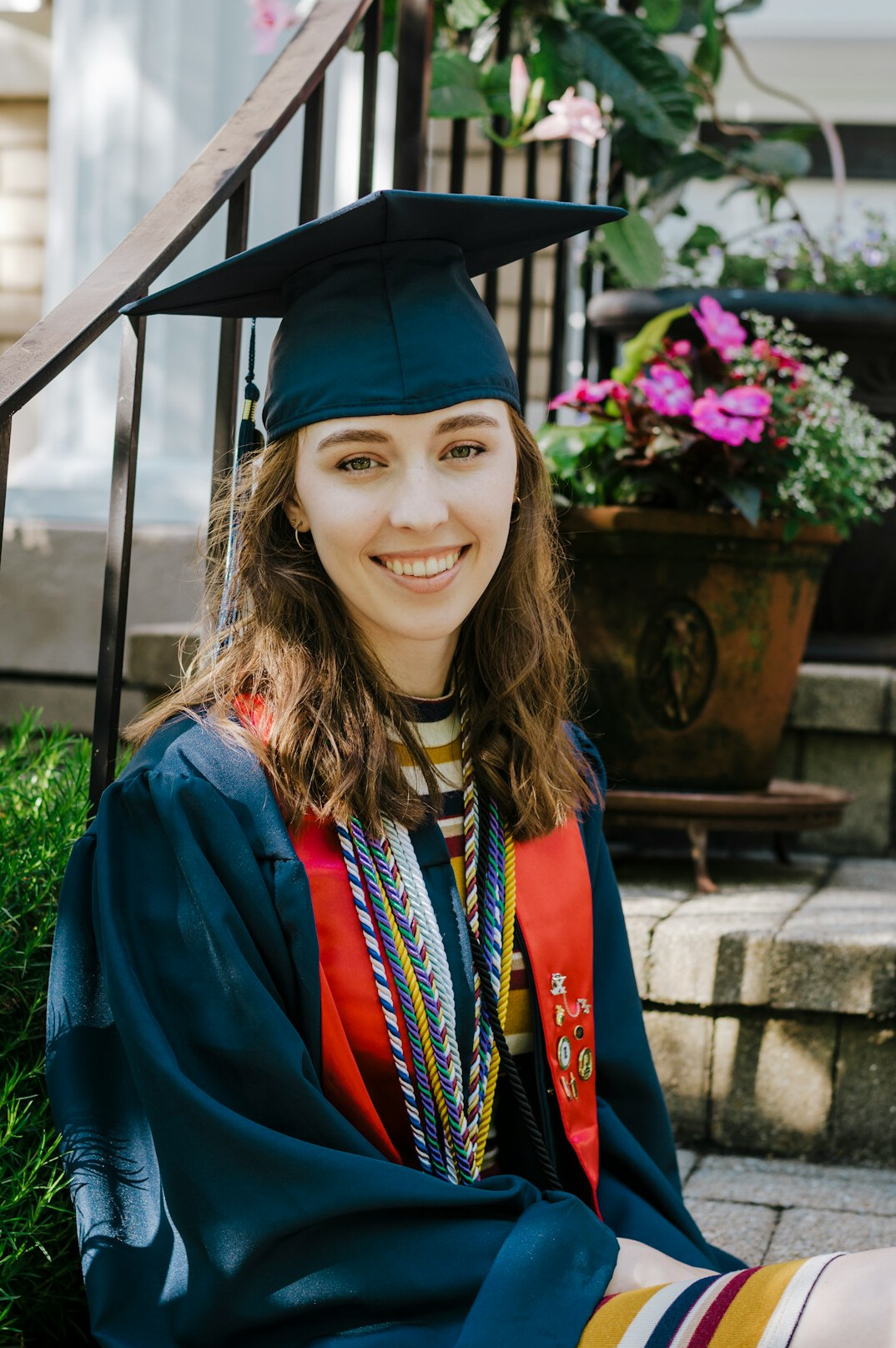 happy graduate smiling